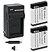 Smatree Batteries Charger Kit for GoPro Hero 1/2 Digital Camera