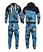 FLIRTY WARDROBE Mens HNL Tracksuit Joggers Hoodie Sweatshirt Pants Sweats Bottoms Plus Size UK