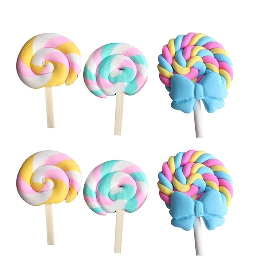 UPKOCH 6 Piezas Lindos imanes de Nevera de piruleta para niños ...