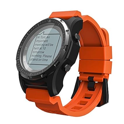 Amazon.com: GPS Smart Watch Men S966 Heart Rate Monitor ...