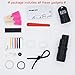 Cevinee™ Waterproof EDC Keychain Capsule Tube, Solid Small Essentials Stocking Container/Seal Bottle/Match Case/Dry Box/Pill Fob - Black