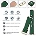 Fullmosa Leather Bands Compatible with Apple Watch 41mm 40mm 38mm 42mm 44mm 45mm 46mm 49mm Women Band Strap for iWatch Ultra 2/Ultra/10/9/8/7/6/5/4/3/2/1/SE2/SE, 42mm 41mm 40mm 38mm Dark Green