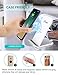 Wireless Charger, Seneo Qi Certified 7.5W Fast Wireless Charging Stand Compatible with iPhone X/ 8/8 Plus, 10W Fast Wireless Charger Stand for Galaxy Note 9/8/5 S9/ S9+S8/S8+ (with QC 3.0 Adapter)