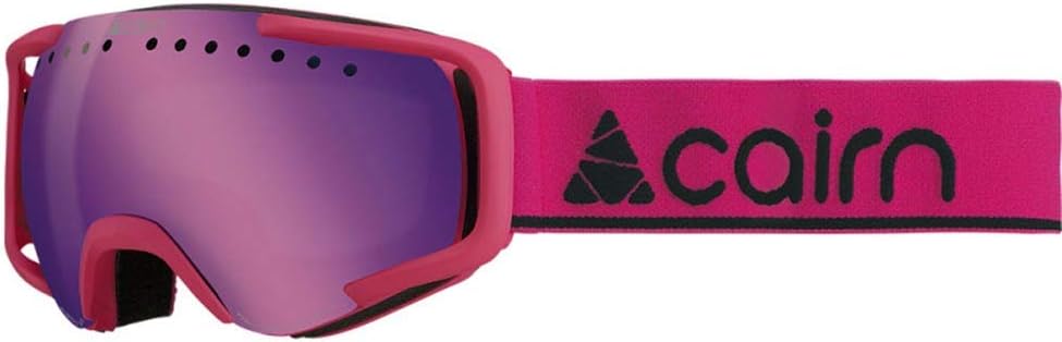 neon pink ski goggles