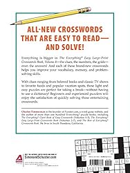 The Everything Easy Large-Print Crosswords