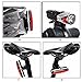Bicycle Lights ,CAMTOA Rechargeable LED Front and Rear Bike Light Set - Super Bright 250 LM LED Bicycle Light Set with 3 Light Mode Options - 2 X USB Cable (Style A)