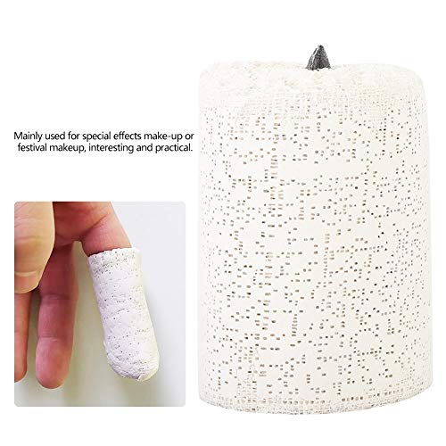Gipsbinde - Gipsverband Spezialeffekte Make-up Pflaster Bandage Halloween Festival Verband for Verkleiden (5m x 10 cm) – Bild 7
