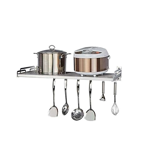 RMJAI Estantería de Cocina Microondas Horno De Carro, De Acero ...