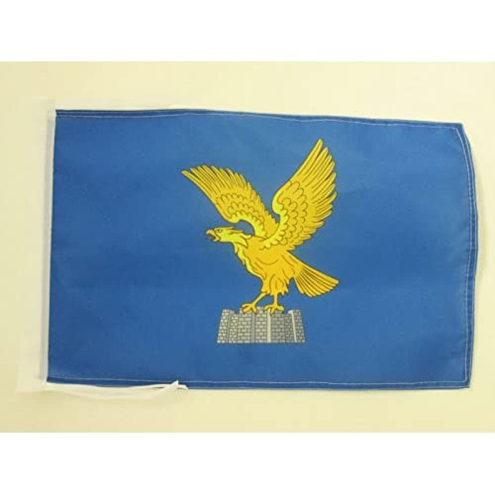 AZ FLAG - Friuli-Venezia Giulia Eagle Flag - 18'' x 12'' - 100% Polyester Italian Region Small Banner with Two Cords - Fade Resistant - Vivid Colors - 18x12 in - 45x30 Cm — image 1
