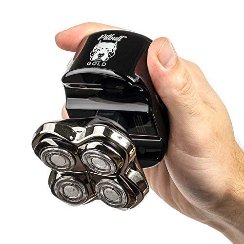 4 Skull+Shaver+Pitbull+Gold+Adapter