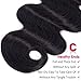 Hermosa Brazilian Hair 3 Bundles (10 12 14inch) Body Wave Human Hair 100% Unprocessed Virgin Hair Weave Black Color