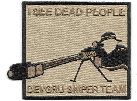 DEVGRU Sniper I See Dead People Velcro Morale Patch