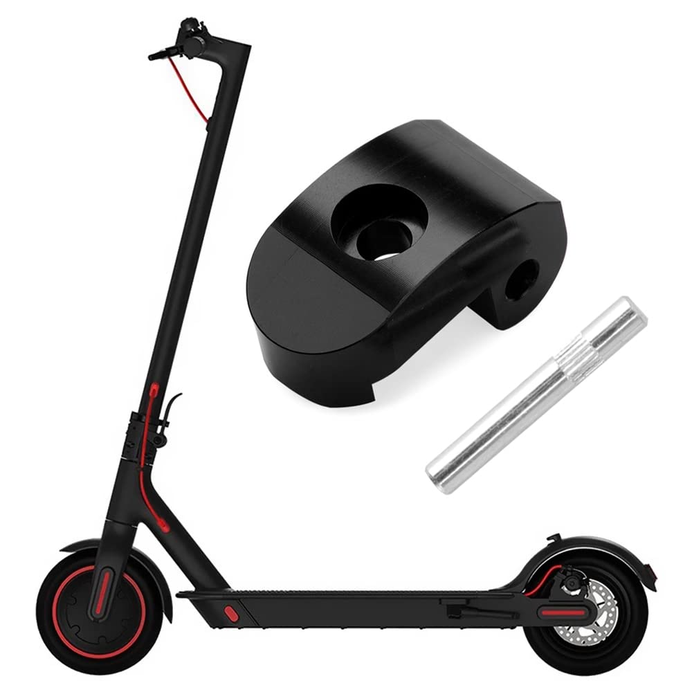 HORO.ES - Reinforced Clasp Nail, Closure/Folding Tab for Electric Scooter Compatible with Xiaomi M365, 1S, Essential, Pro and Pro2 (Black)