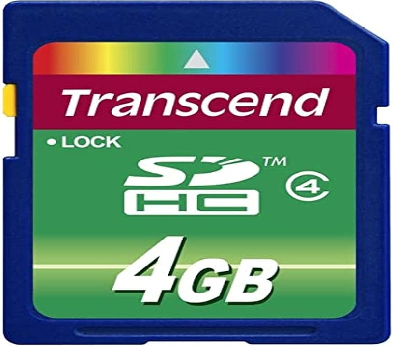 Transcend 4GB SDHC Class 4 Standard Memory Card