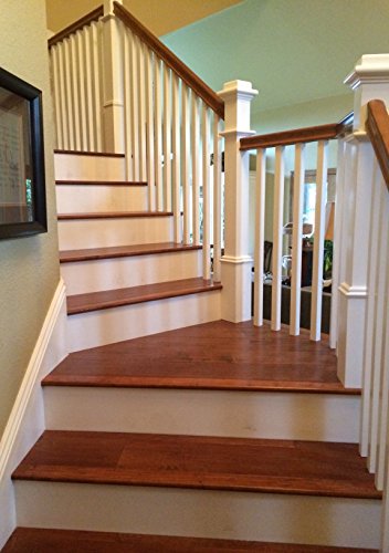 960 - Wood Box Newel - Plain Style with Pedestal - 48 inch - Elegant Sleeve Design - Staircase Post - Paint-Grade (Poplar)
