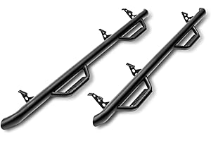 N-Fab Nerf Steps | Textured Black, Wheel-to-Wheel w/ Bed Access | C1987RC-4-TX | Fits 2019-2023 Chevrolet/GMC 1500 (Next Generation) Regular Cab 8' Standard Bed, SRW Gas