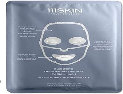 111SKIN Sub-Zero de-Puffing Energy Facial Mask 1 Mask 30ml