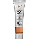 IT Cosmetics CC+ Cream - Natural Full Coverage Foundation With SPF 50+, Color Corrector & Anti-Aging Hydrating Serum, Hyaluronic Acid + Peptides, Lightweight Up To 24H Wear, All Skin Types