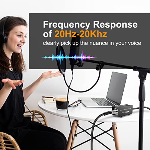 Dynamic Microphones Preamps, Ribbon Mic Activator XLR Preamp Booster