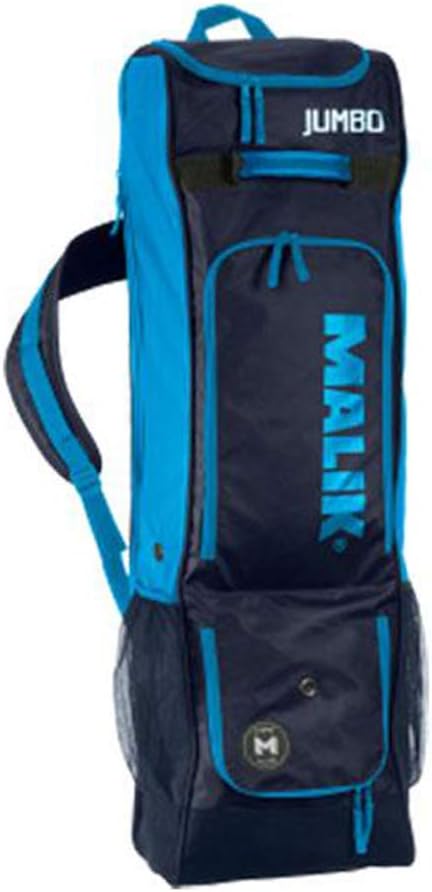 MALIK Field Hockey Stick Jumbo Bag X-Design for Travel & Training | Waterproof, Lightweight, Premium Quality Hockey Travel Sport Bags, Youth Hockey Training Equipment (Blue Jumbo Bag, Bag 1) : Sports & Outdoors