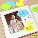 Post-it a Little Sticky Notes Silhouette 69mmx69mm 30 Sheets X3 Colors　PIG SSS-PG