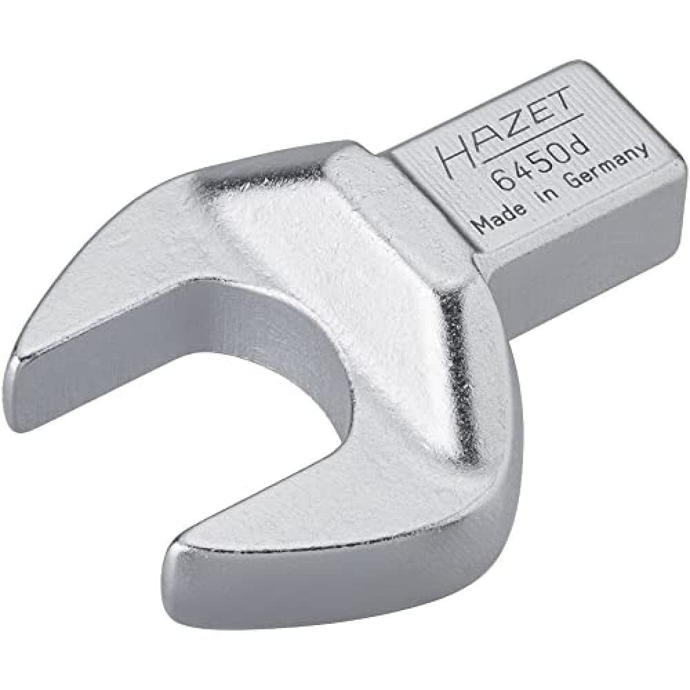 HAZET 6450D-22 61 mm Hexagon Profile Insert Open-End Wrench - Chrome-Plated