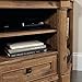 Sauder Palladia Corner TV Stand Console Entertainment Credenza, in Vintage Oak