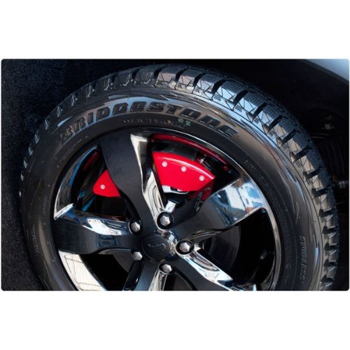 MGP Caliper Covers Mercedes E550 2003 2004 2005 2006 - Red (Certified Refurbished)