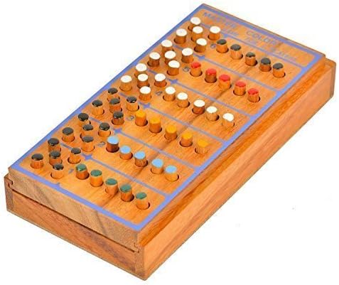 BRAIN GAMES Wooden Mastermind Game