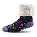 Pudus Dog Cat adult regular cozy winter classic slipper socks with grippers