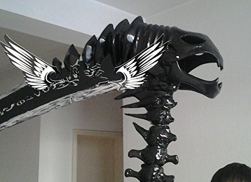League of Legends LOL Karthus、The Deathsinger sword scythe weapon Cosplay Prop