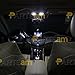 Partsam White Interior LED Package Kit + Tag Lights + Reverse Lights Replacement for Jeep Patriot 2007-2015(8 Pieces)