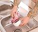 Lautechco 2pcs Kitchen Wash Basin Sucker Sink Water Splash Guards Dish Washing Baffle Board Household Tools