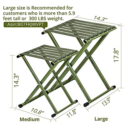 Folding Stool 17.8\