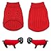 Dragonpad Red Cute Pet Puppy Cat Dog Warm Jumper Sweater Knitwear Coat Apparel Clothes