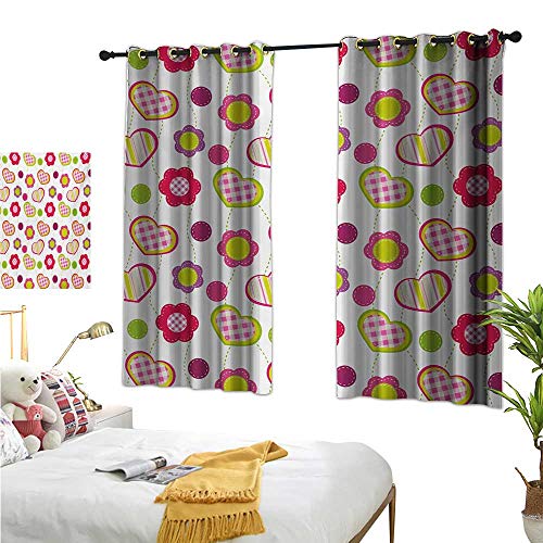 Superlucky Customized Curtains Kids 63 X 63 Patchwork Inspired