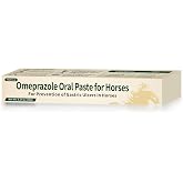 Omeprazole Oral Paste for Horses &ndash; Prevent Gastric Ulcers in Horses, Guard Stomach Health for Training, Racing, Showing, Trailering, Traveling, Stall Confinement, and Competition, 9.5 g
