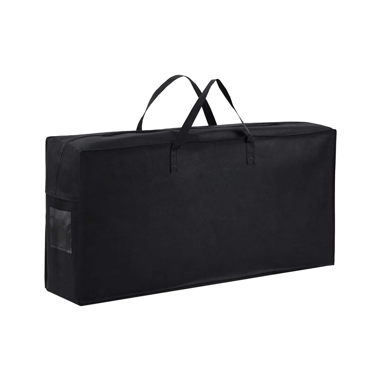 Photo 1 of Folding Mattress Storage Bag, Carry Case for Trifold Memory Foam Mattress, Convenient Moving and Travel Storage (Fits4”Full Mattress, Black)