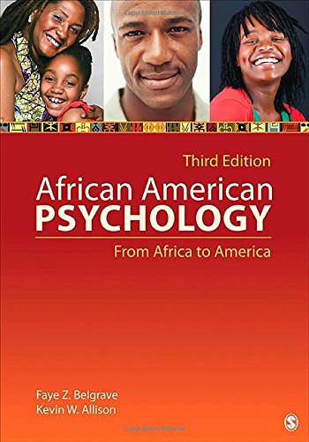 African American Psychology: From Africa to America, by Faye Z. (Zollicoffer) Belgrave, Kevin W. Allison