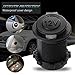 Foxnovo Marine Boat Car Motorbike Cigarette Lighter Power Supply Outlet Adapter