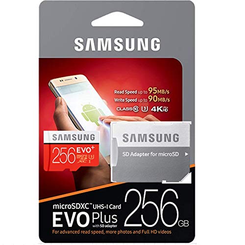 Genuine SAMSUNG MICROSDXC EVO Plus Class 10 UHS-1 Memory Card 256GB MB-MC256D