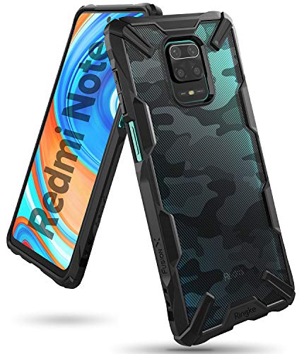 Ringke Fusion-X for Xiaomi Redmi Note 9 Pro/Redmi Note 9 Pro Max/Poco M2 Pro Case Back Cover, [Military Drop Tested] Har
