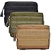 Hoanan Molle Pouches, Tactical Admin Pouch Compact EDC Utility Gadget Gear Pouch Military Carry Accessory Belt Hanging Waist Bag(Olive)