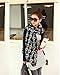 Skull and Crossbones Skeleton Pirate Ghost Halloween Gothic Clothing Fashion Scarf Shawl Wrap for Girl Women