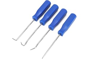 Gorgeri 4Pcs/set Oil Seal Removal, Car Pick and Hook Set O Ring Oil Seal Gasket Puller Remover Craft Hand Tools