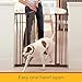 Toddleroo by North States 38.5” Wide Extra Tall Easy Close Baby Gate: Sturdy Safety gate with one Hand Operation. Pressure Mount. Fits 28-38.5” Wide. (36
