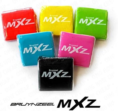 Bruynzeel MXZ - Professional Quality Kneadable Putty Eraser - 6 Pack - One of Each Colour