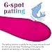 G Spot Rabbit Vibrator for Clitoral Stimulation with 21 Vibrating Modes-Fondlove Rabbit Dildo with Clit Licking G-spot Patting, Waterproof Sex Adult Toys Women