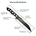 Columbia Survival RailKnife Backpack Tactical Camping Hunting Utility Fixed Blade Stainless Steel Lightweight Bush Craft Knife Multi Position Kydex Sheath (black)