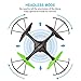 Drone with HD Camera, Potensic U48WH UDIRC RTF Drone Quadcopter UFO with Newest Altitude Hold Fuction&HD WiFi Camera and 3D Flips Function (TF Card & Card Reader Included)